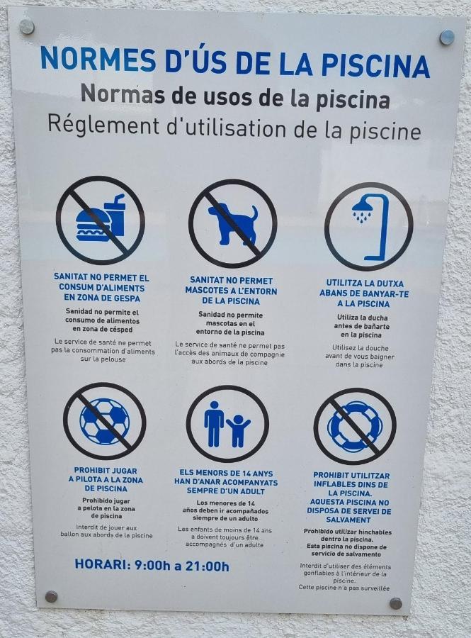 Apartamento familiar con piscina y wifi L' Escala Exterior foto
